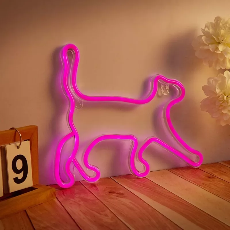 Decorative neon-style LED light MANTA SNL70PK Style Neon Lights CAT 2 Pink (model SNL70PK)