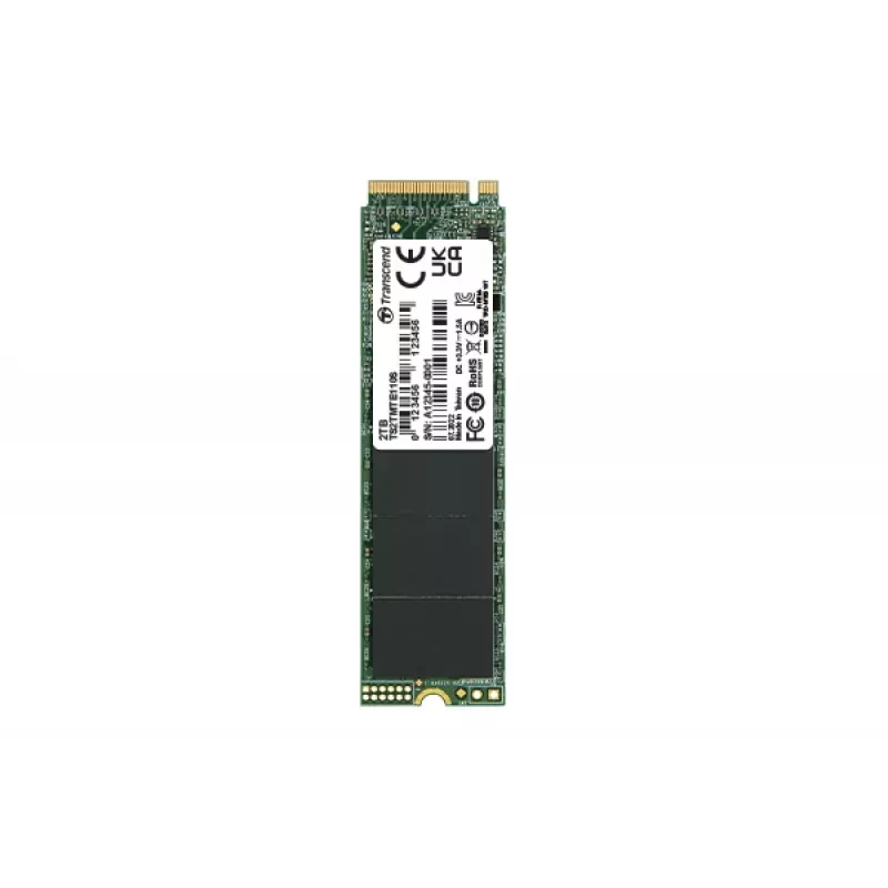 SSD disk Transcend 2TB M.2 PCIe Gen3 x4 NVMe TS2TMTE110S