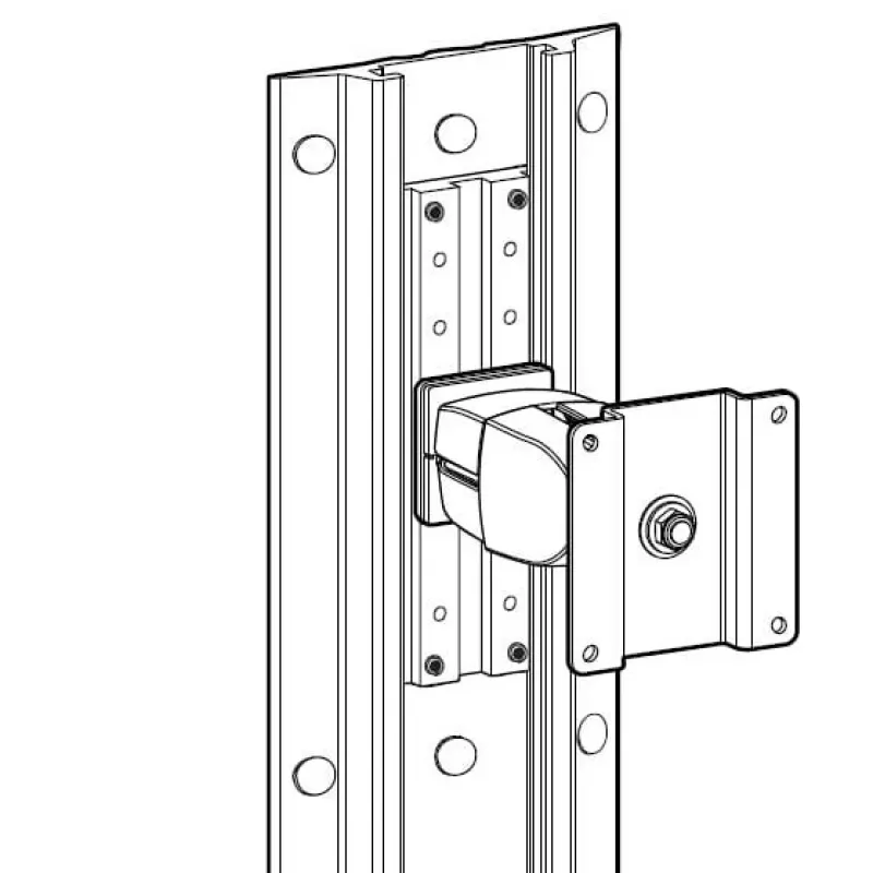 Track Mount Bracket Kit Ergotron 97-091