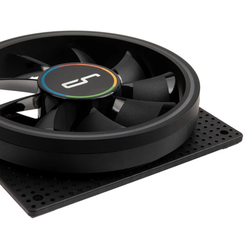 Fan Cryorig Crona S 120 mm Black — 400–1700 RPM, 16.5–29.7 dB, 60.6 CFM, 2.65 mmH₂O