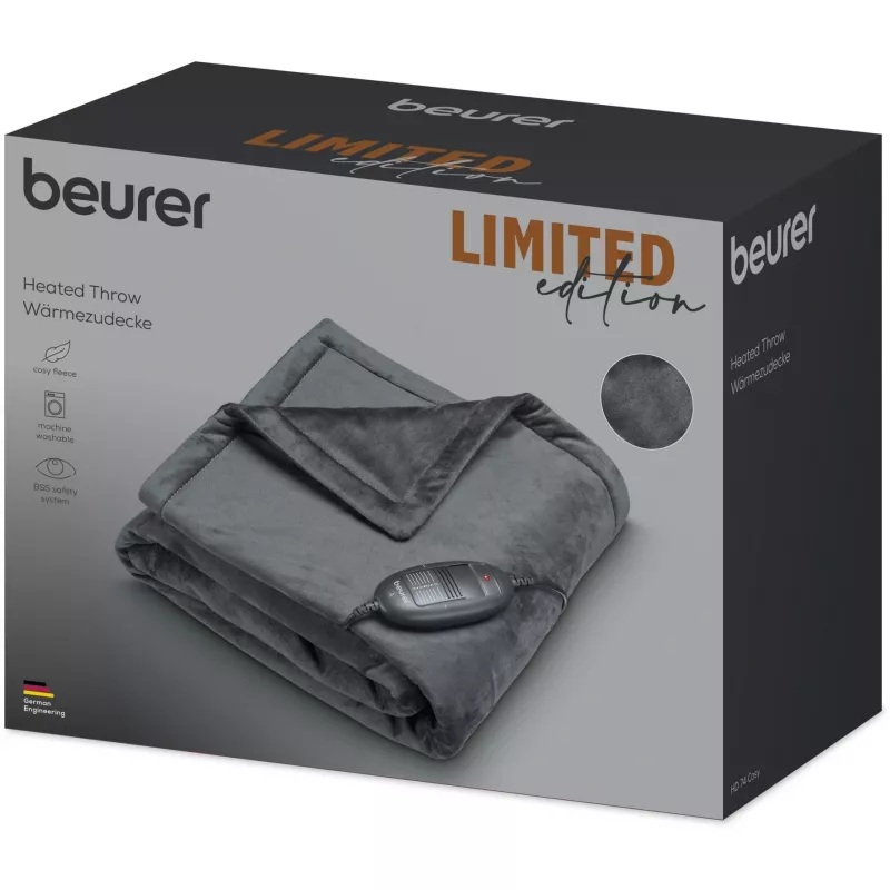 Beurer HD 74 Cosy Limited Edition heated blanket, 150 x 130 cm