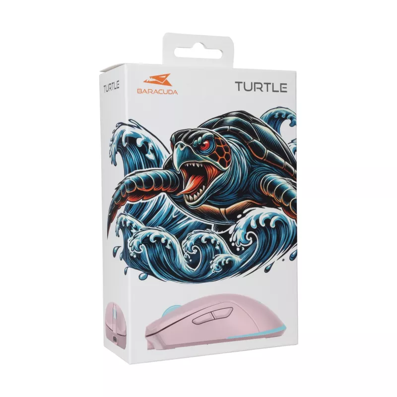 Mouse Baracuda BGM-124 Turtle Pink TURTLE-P
