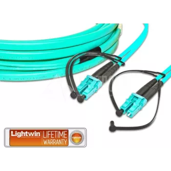 Lightwin LDP-50 LC-LC 8.0 OM3 FD Fibre Optic Cable 8 m Aqua-Colour (LDP-50 LC-LC 8.0 OM3 FD)