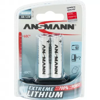 Single-use battery Ansmann Mignon AA/FR6