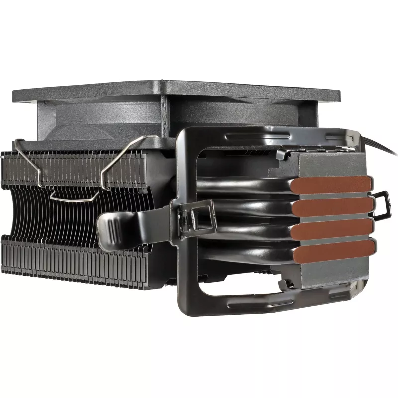 Air cooler INTER-TECH 4P90 Bulk, 92 mm hydraulic fan, 125 W TDP, compatible with AM5/AM4/AM3 and LGA 1700/1200/115x/775