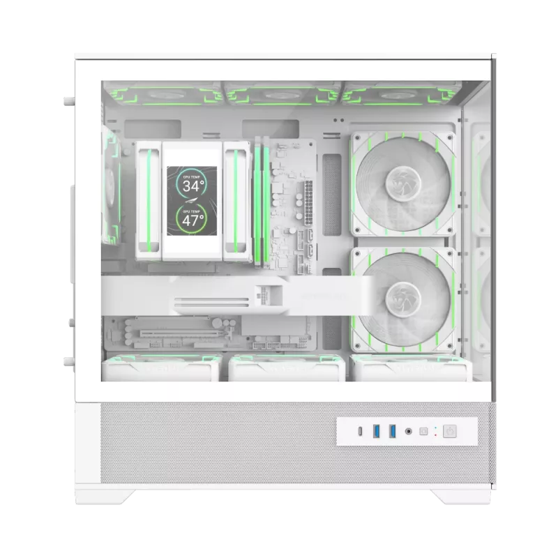 Gamemax Case | VISTA 2 MW | M-ATX