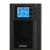 Qoltec 53042 uninterruptible power supply (UPS) Double-conversion (Online) 1 kVA 800 W 2 AC outlet(s)