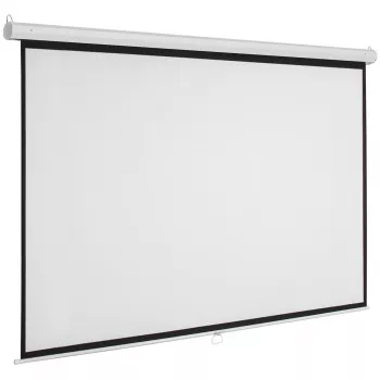 Manual projection screen Sponge ES-1, 180 x 180 cm (wall/ceiling mount, pull-down)