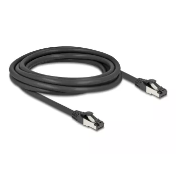Networking cable DeLOCK 80573 RJ-45 Cat8.1 3 m Black