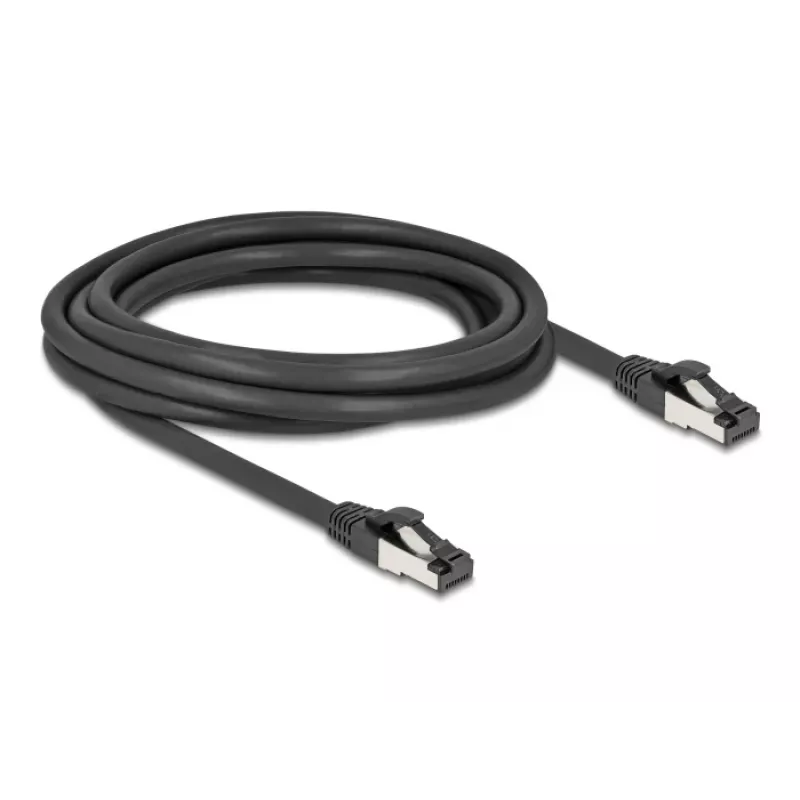 Networking cable DeLOCK 80573 RJ-45 Cat8.1 3 m Black