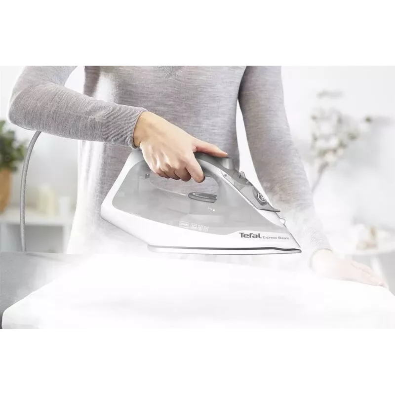 Steam iron Tefal FV2863E1, 2400W, continuous steam 35 g/min, non-stick soleplate, vertical steam