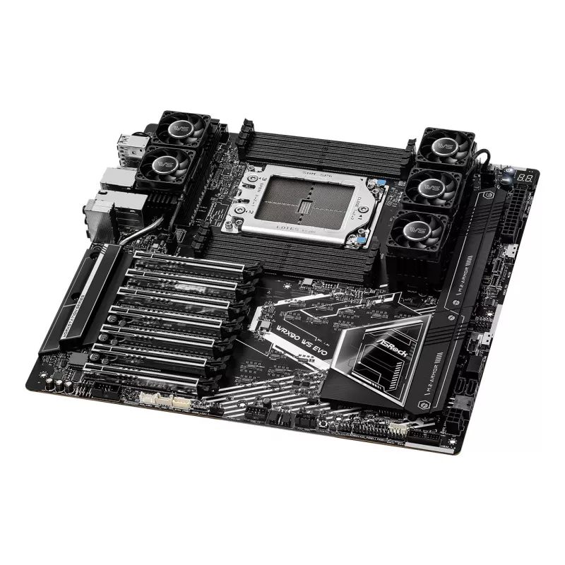 ASRock WRX90 WS EVO motherboard AMD WRX90 Socket sTR5 EEB