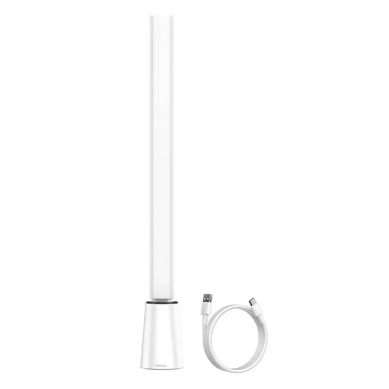 Desk lamp Baseus Smart Eye Folding Rechargeable White — foldable LED desk lamp, rechargeable battery, adjustable arm and head