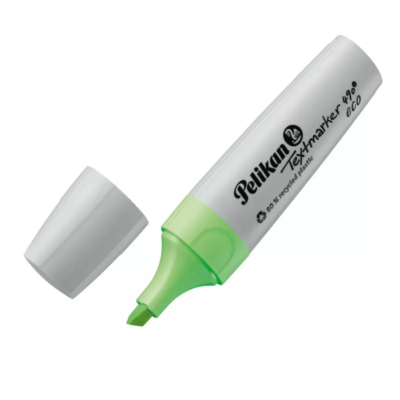 Marker Pelikan Textmarker 490 eco 4 pc(s) Chisel tip Green Orange Pink Yellow