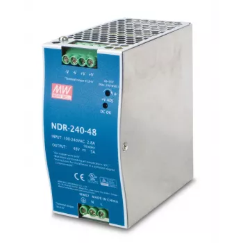 PLANET PWR-240-48 power supply unit 240 W Blue, Grey