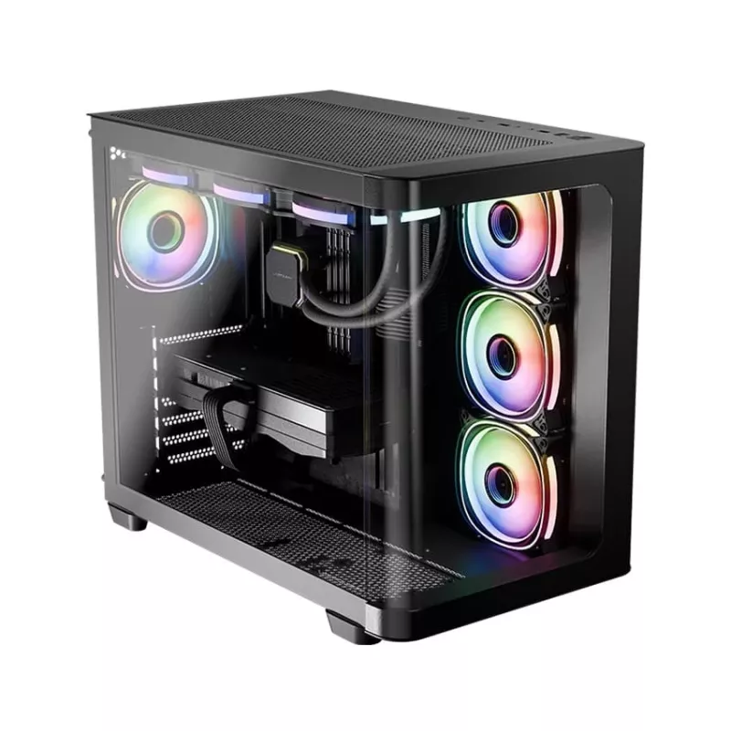 Computer case LC-Power LC-8001B-ON Midi Tower Black