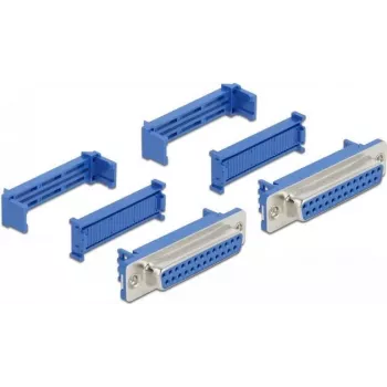 Wire Connector D-Sub 25 DeLOCK 66597 Blue