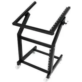 19-inch Rackmount Trolley Omnitronic 30103060 — 12 HE Steel Frame with Wheels