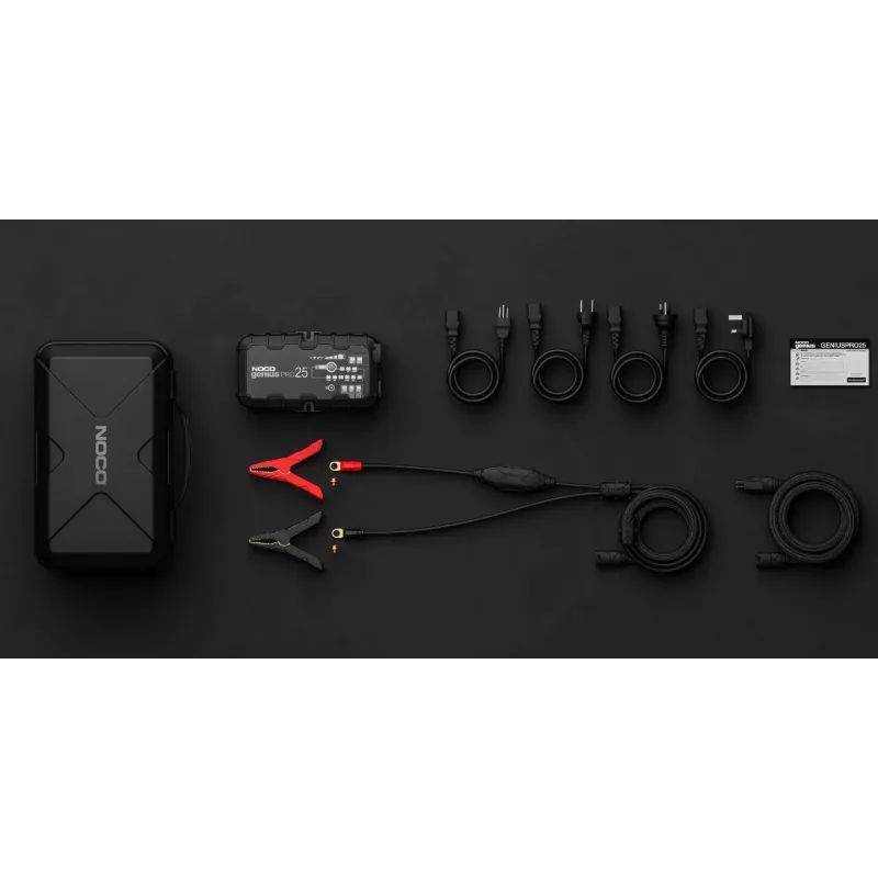Battery charger NOCO GENIUSPRO25 25A smart multi-bank charger for lead-acid and lithium batteries