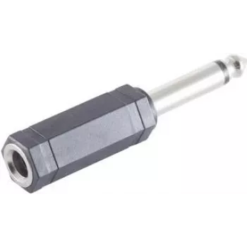 ShiverPeaks BS57003 Wire Connector 6.3 mm Black Stainless Steel Male/Female