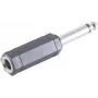 ShiverPeaks BS57003 Wire Connector 6.3 mm Black Stainless Steel Male/Female