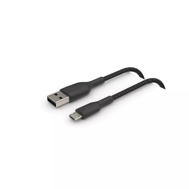 USB Cable Belkin CAB007bt1MBK 1m USB A Micro-USB A Black