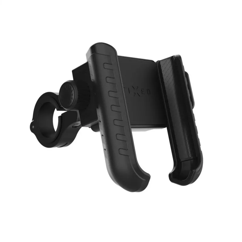 Bike phone holder FIXED Fixed Bikee Plus — universal handlebar mount, hardened plastic with silicone pads