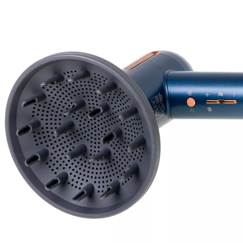 Adler Hair Dryer | AD 2271 SUPERSPEED | 1500 W | Number of temperature settings 6 | Ionic function | Diffuser nozzle | Blue