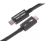 Thunderbolt cable Sonnet TCB-TB5-08M, male-to-male, 0.8 m, 80 Gbit/s, black