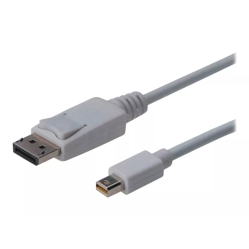 DisplayPort Connection Cable Digitus AK-340102-010-W
