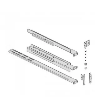 Rack mounting kit EVER for UPS, model W/OP-ZA00-0002/00, adjustable 800–1200 mm rail distance, silver