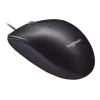 Logitech M90 wired optical office mouse — 1000 DPI, ambidextrous, USB Type-A, black