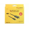 Video cable adapter DeLOCK 85291 USB Type-C HDMI 2 m Black