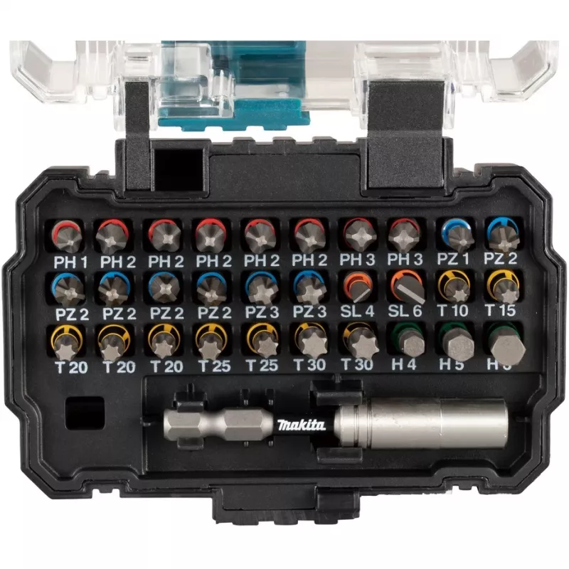 Makita Impact Premier screwdriver bit set, 31 pieces (E-13552)