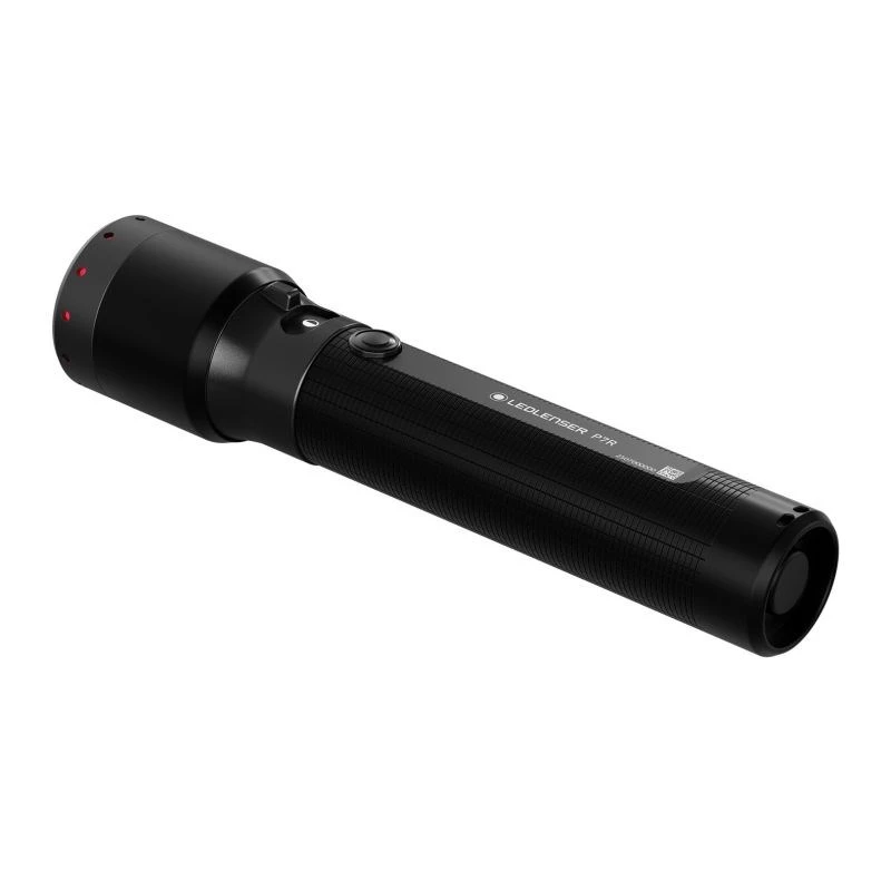 Hand flashlight Ledlenser P7R Black rechargeable LED 1000 lumens, 3.7V 21700, IP68, 159 mm, 360 g