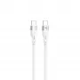USB Type-C cable Tellur TLL155501 1 m, PD 60W, white