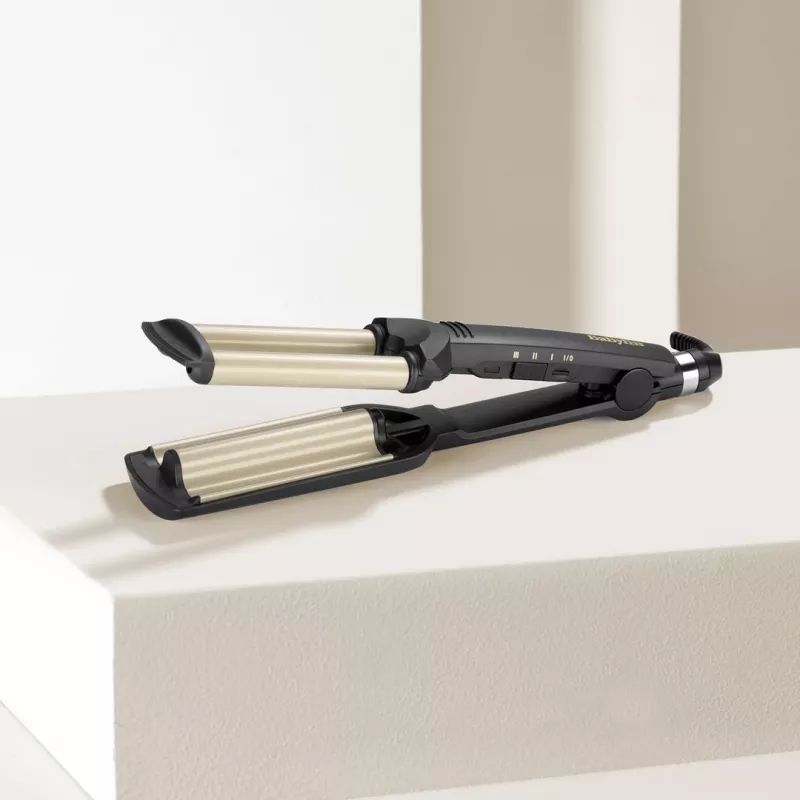 BaByliss C260E EasyWaves Texturizing iron Warm Black, Silver 70.9 (1.8 m)