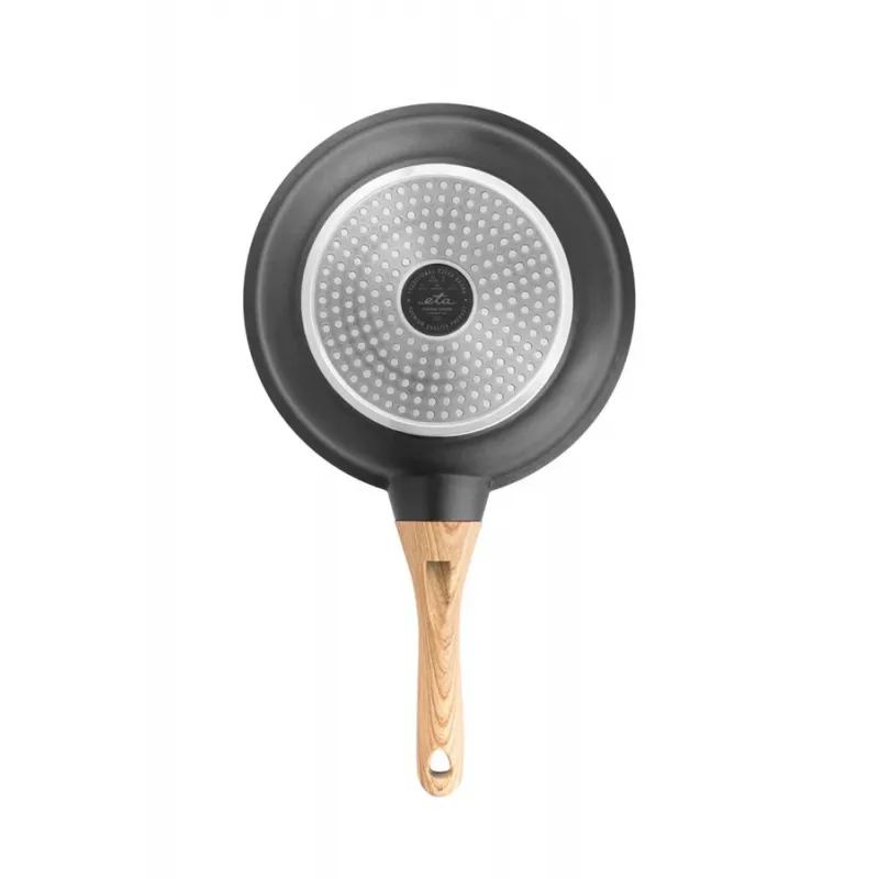 ETA | Pan | ETA792990000 TITANIUM II | Universal | Diameter 24 cm | Electric, induction, gas, glass ceramics | Suitable for induction hob | Fixed handle | Black