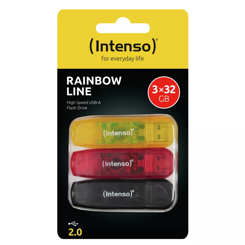USB flash drive Intenso 32GB USB Type-A 2.0 Rainbow