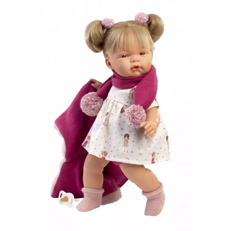 Doll Joelle 38 cm by Llorens — crying baby doll with realistic features and soft body
