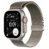 Smartwatch Apple Watch Ultra 3 GPS + Cellular 49mm Natural Titanium Case with Natural Titanium Milanese Loop — 64GB, OLED, 422×514, Waterproof 100m, Large