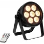 LED spot EUROLITE 7C-7 Silent Slim 7W RGB — 7W RGB LED lighting fixture
