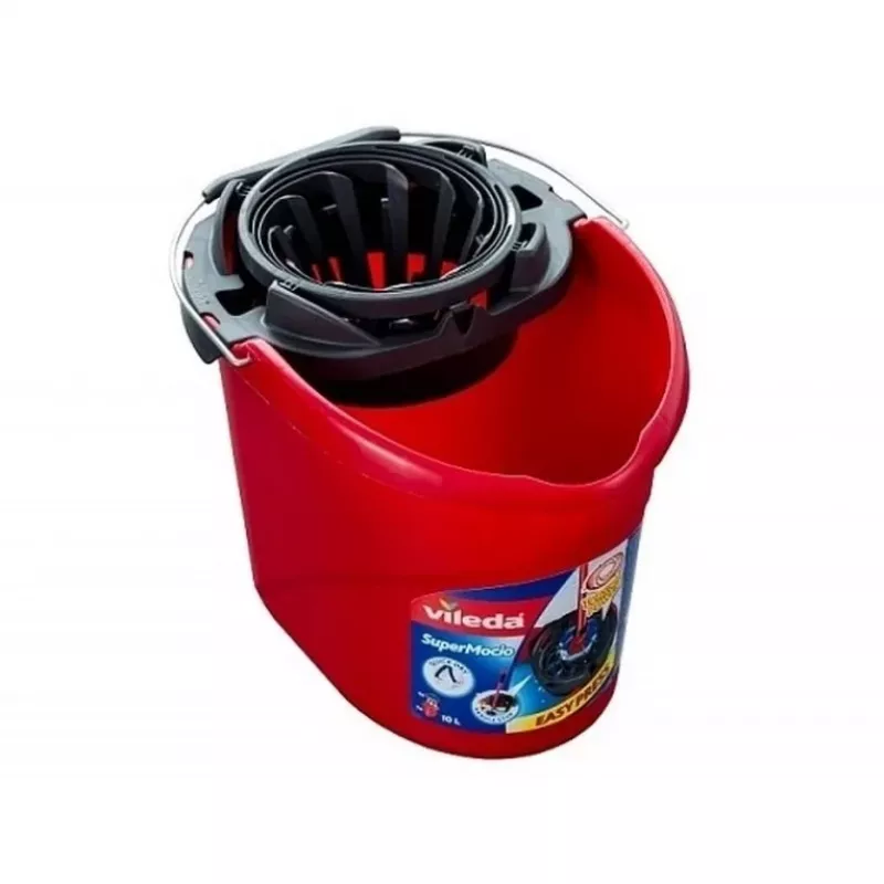 Vileda 152391 SuperMocio Bucket & Torsion Wringer