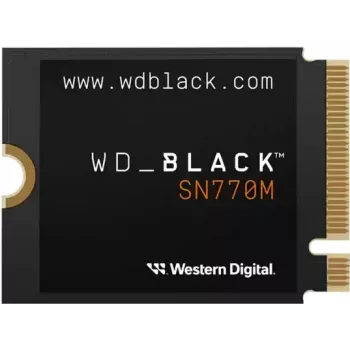 WD Black SN770M WDBDNH0020BBK-WRSN - SSD - 2TB - intern - M.2 2230 - PCIe 4,0 x4 (NVMe) (WDBDNH0020BBK-WRSN)