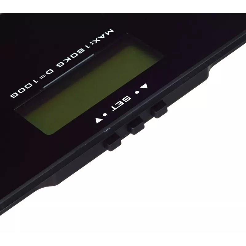 Personal bathroom scale Esperanza EBS018K - electronic, 180 kg, black