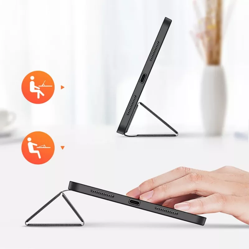 Tablet case dux ducis DUX DUCIS DOMO foldable with pencil storage for iPad 10 (2022) black
