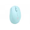 Wireless ambidextrous mouse NATEC STORK — Bluetooth + USB Type-A, 1600 DPI, 3 buttons, light blue