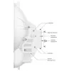 Ubiquiti AirFiber AF-24HD, 2Gbps+ Backhaul, 24GHz (price per piece) 2Gbps+