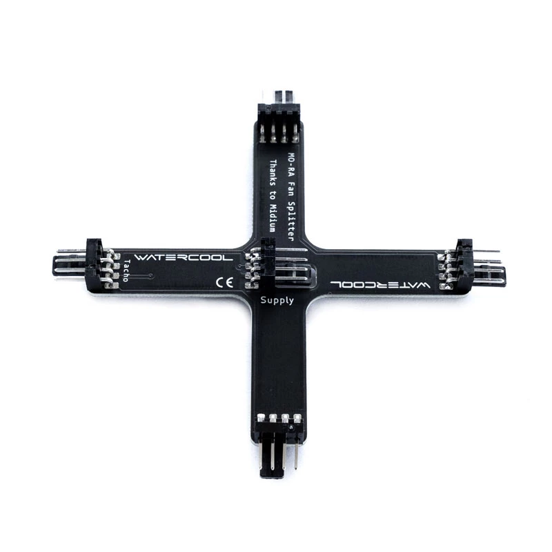 Radiator splitter Watercool MO-RA X-Splitter for Noctua NF-A20 fans