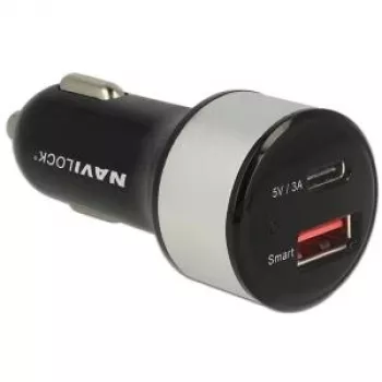 Mobile Device Charger Navilock 62782 Universal Black DC Auto